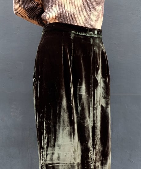 Vintage   Velours Skirt