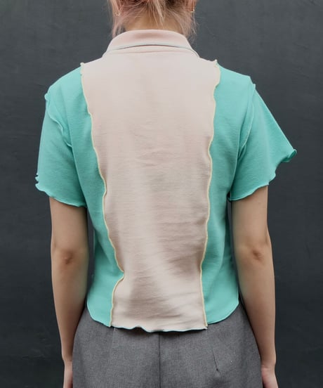 Frill line Polo shirt