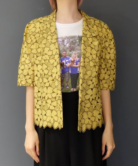 Vintage   Design Shortsleeve Jacket