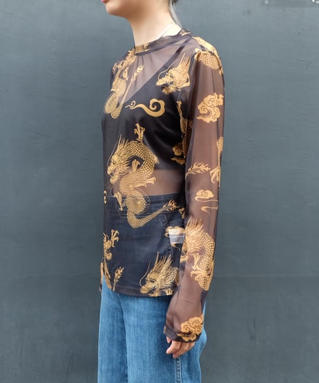 Vintage   See-through Tops