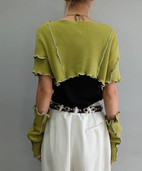 Remake Frill line Arm Tops