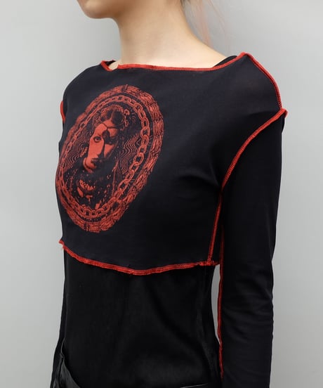 Vintage   See-through Tops