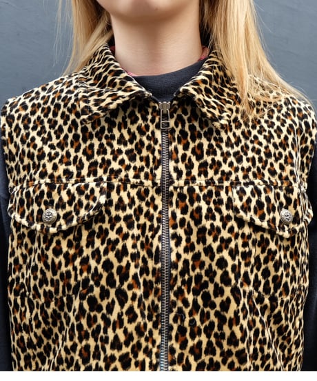 Vintage   Leopard Vest