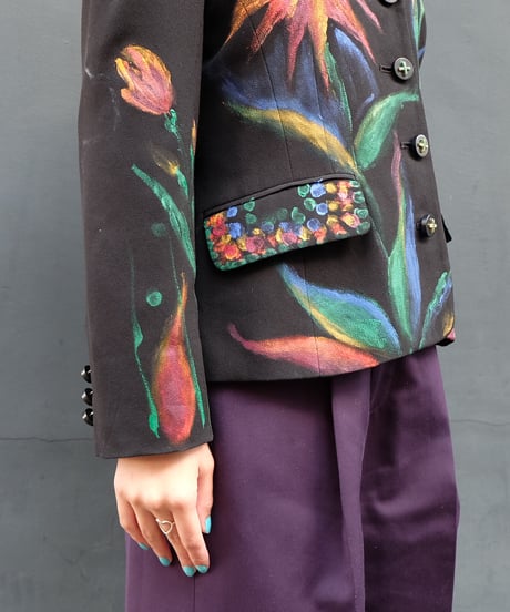 Vintage   Handpaint Jacket