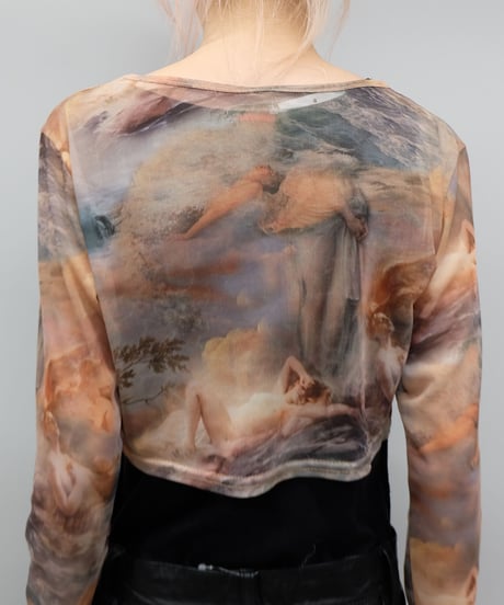 Vintage   See-through Tops