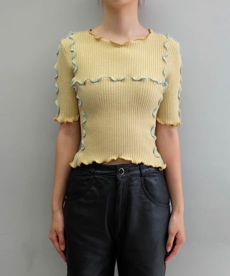 Remake Frilll line Tops