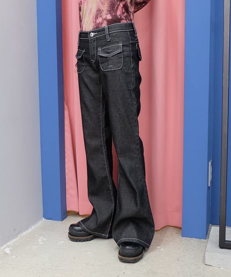 Vintage   Denim Frea Pants