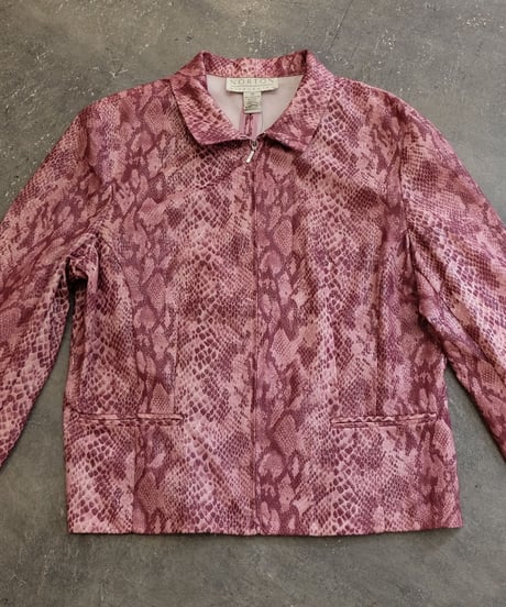 Vintage   Python Jacket