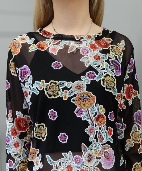 Vintage   see-through Tops