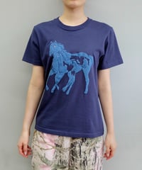 Labyrins Two Dolphin Tshirt White | Shury