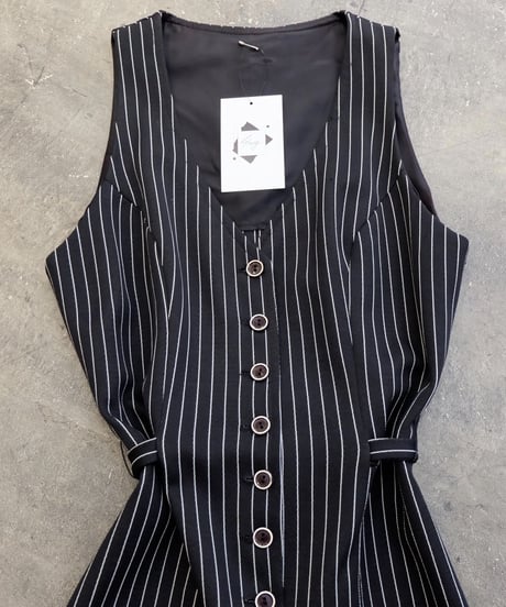 Vintage   Stripe Jumpsuits