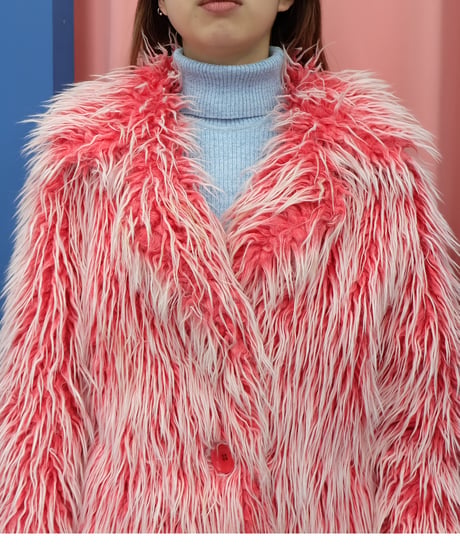 Vintage  Fake Fur Coat