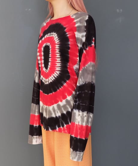 Vintage   Tie-dye Long T-shirt