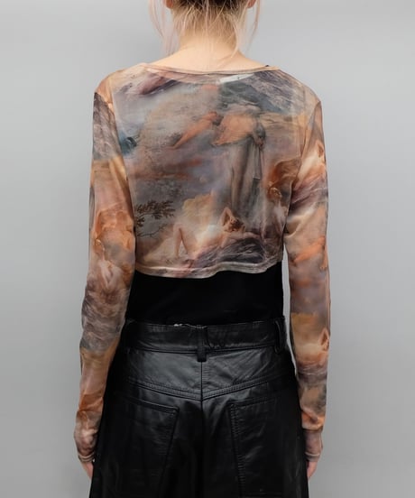 Vintage   See-through Tops