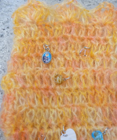 Labyrins Mohair Knit Glove