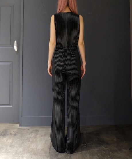 Vintage   Stripe Jumpsuits
