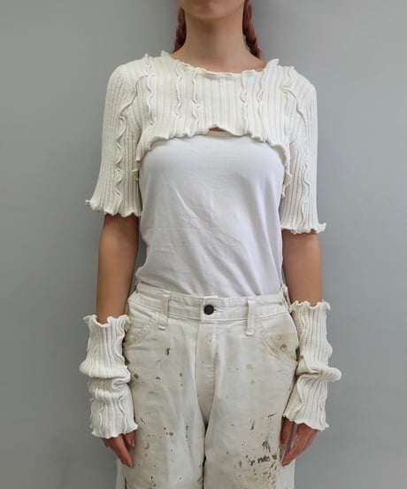 Remake Frill line Arm Tops