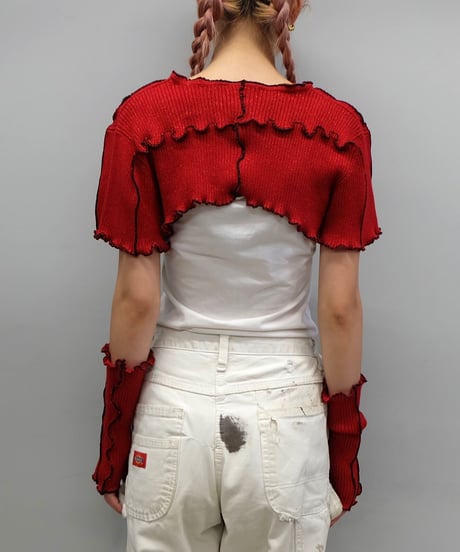 Remake Frill line Arm Tops