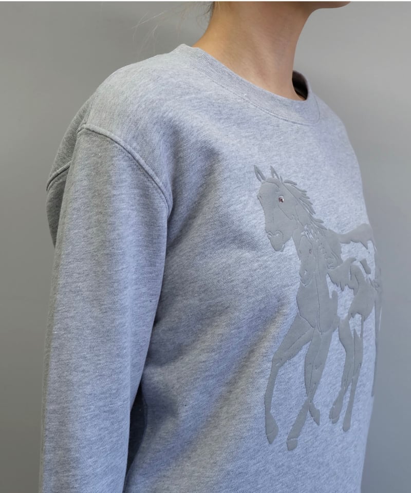 Labyrins Dont Cry Horse Sweat Gray | Shury