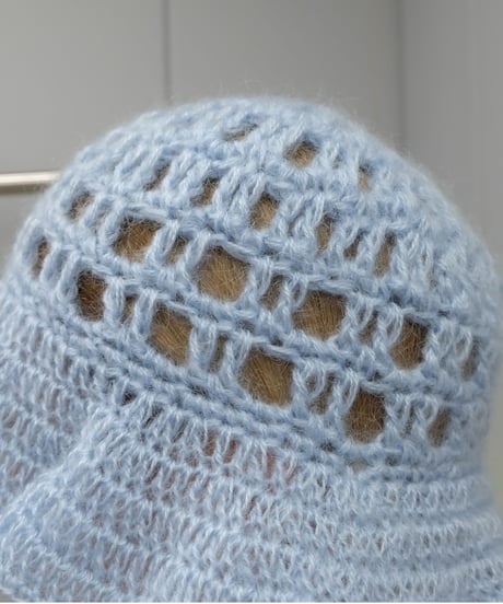 Labyrins   Mohair Knit Hat Himo