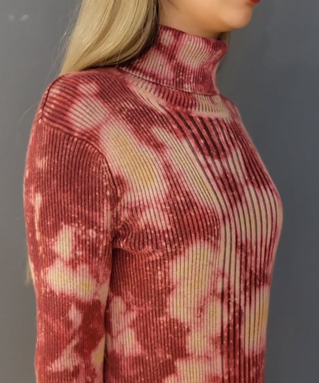 Vintage   Bleach Turtle Knit  2