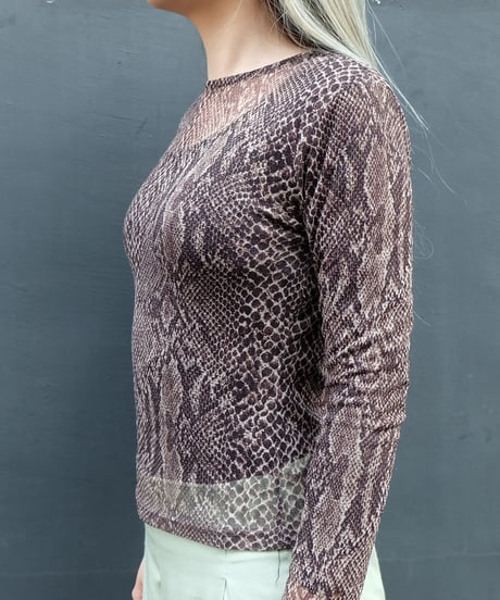 Vintage   See-through Tops
