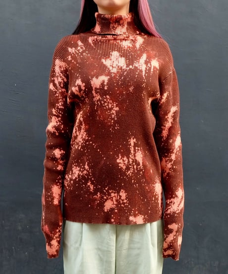 Vintage   Bleach Turtle Knit