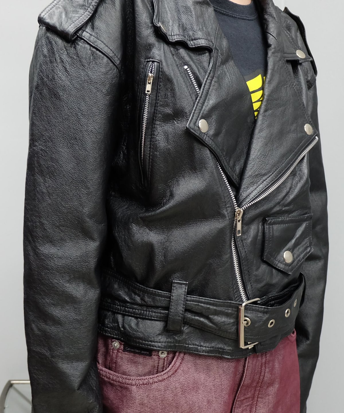 Vintage Leather Jacket | Shury