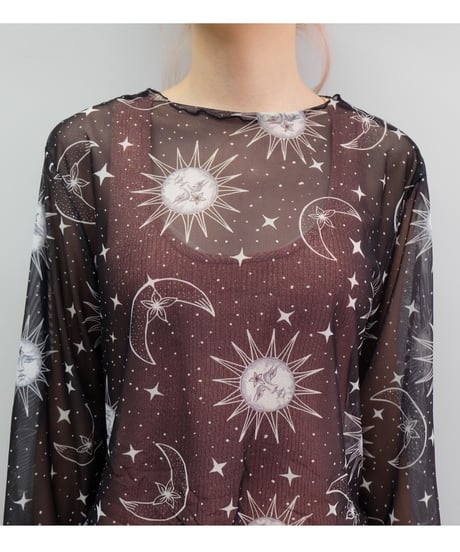 Vintage   See-through Tops
