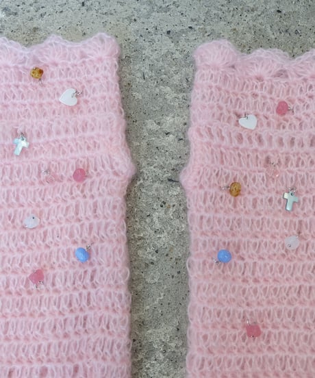 Labyrins Mohair Knit Glove