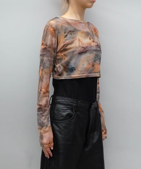 Vintage   See-through Tops