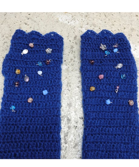 Labyrins Mohair Knit Glove 10