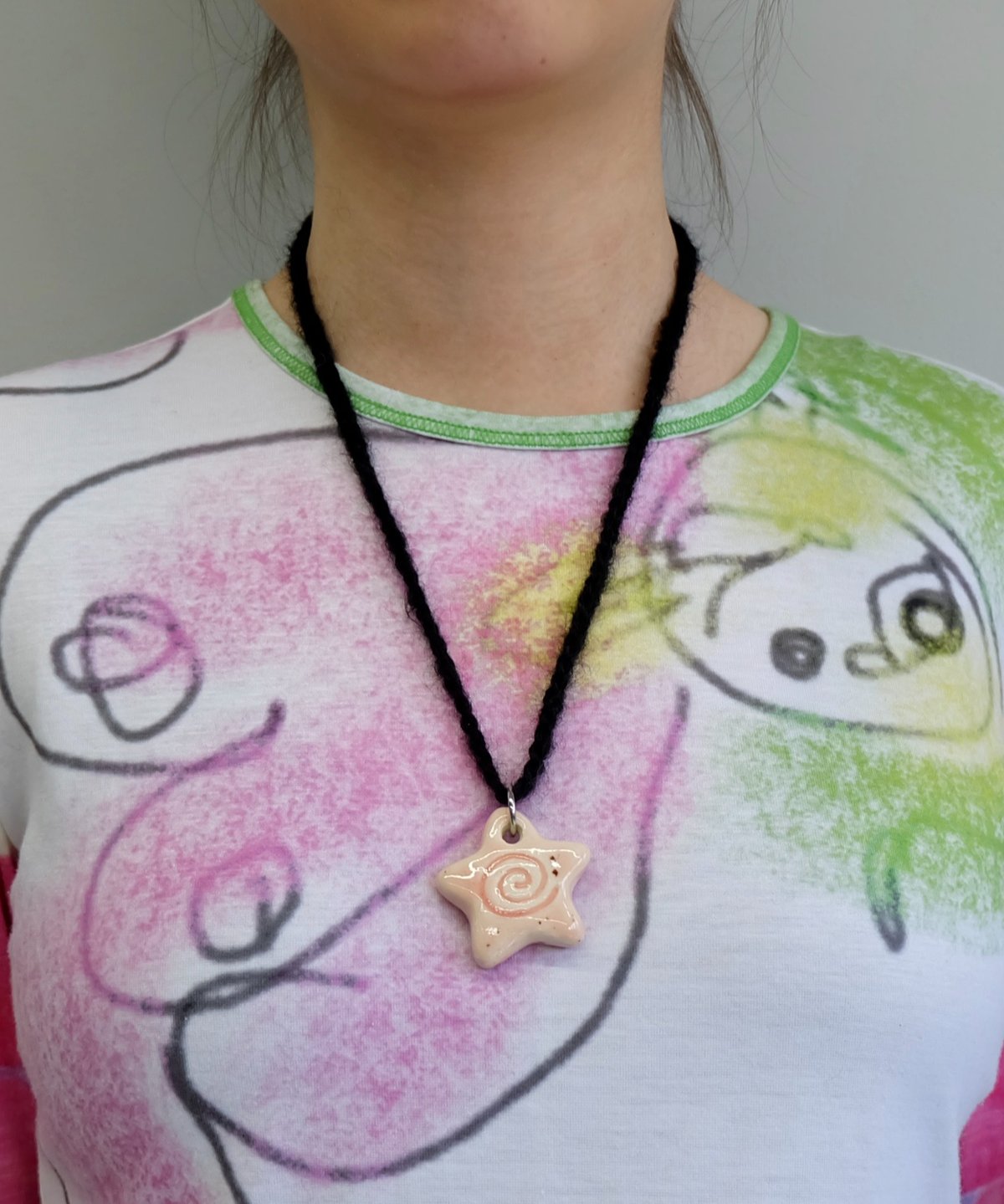 Labyrins x Sugascoop Ceramic necklace 2 | Shury