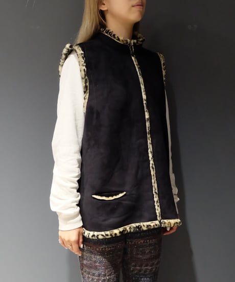 Vintage   Fake Mouton Vest