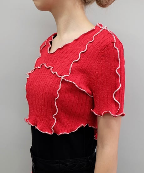 Remake Frill line Arm Tops
