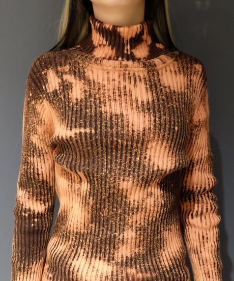 Vintage   Bleach Turtle Knit 1