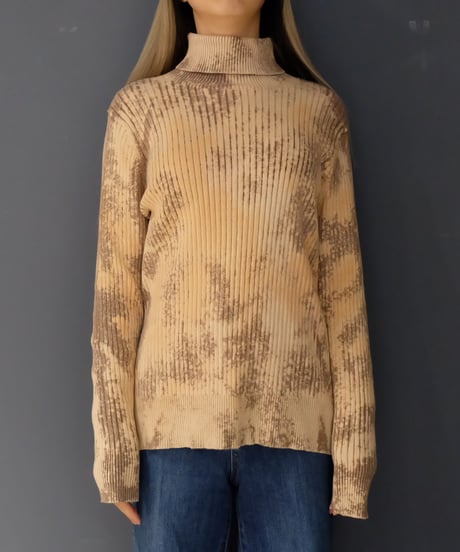 Vintage Bleach Turtle Knit  3