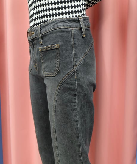 Vintage  Denim Frea Pants