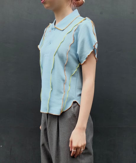 Frill line Poloshirt