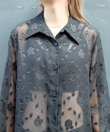 Vintage   See-through Shirt