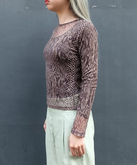 Vintage   See-through Tops