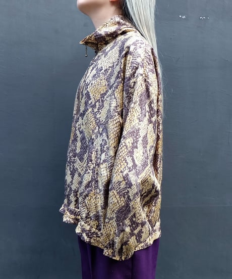 Vintage  Python Nylon Jacket