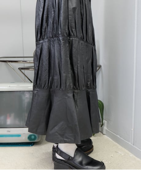 Vintage   Leather Skirt