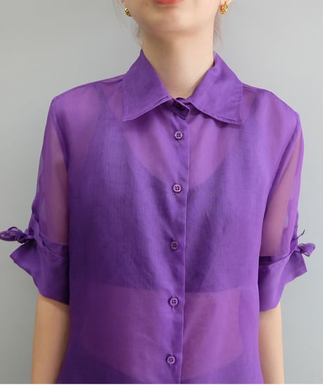Vintage   See-through Shirt