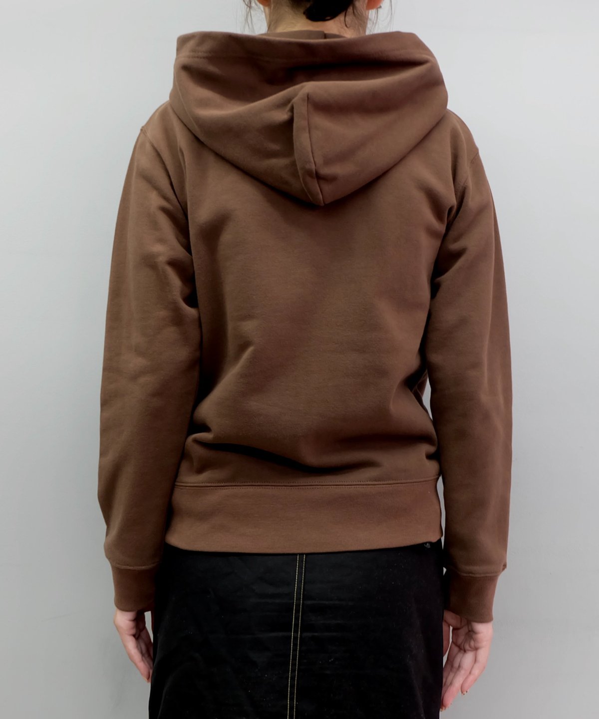 Labyrins Two Dolphins Zip Hoodie Brown | Shury Labyrins Two Dolphins Zip Hoodie Brown | Shury