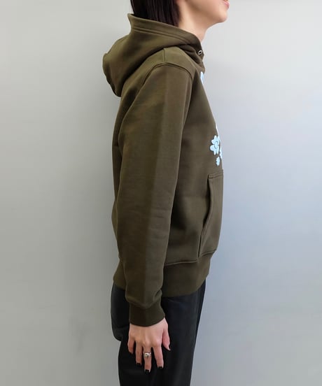 Labyrins   Bambi Hoodie Olive