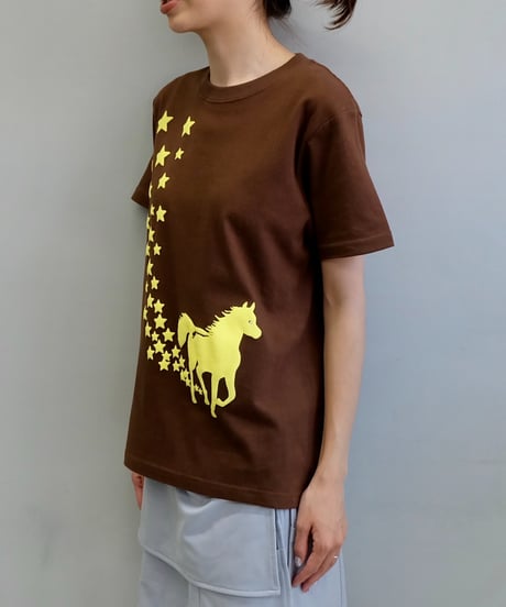 Labyrins  Stardust Tshirt Brown
