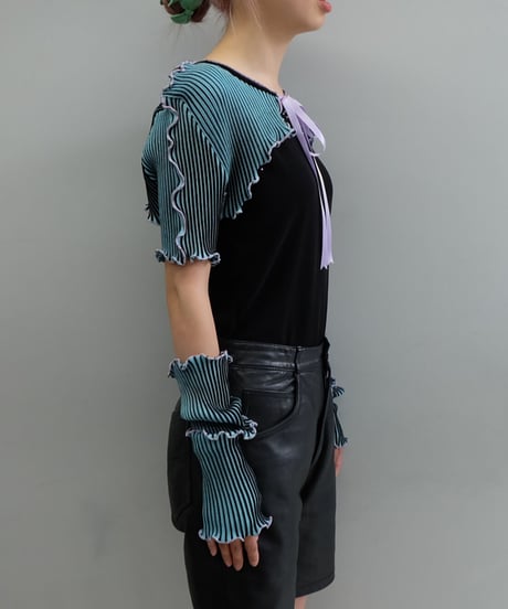 Remake Frill line Arm Tops