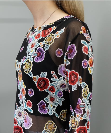 Vintage   see-through Tops