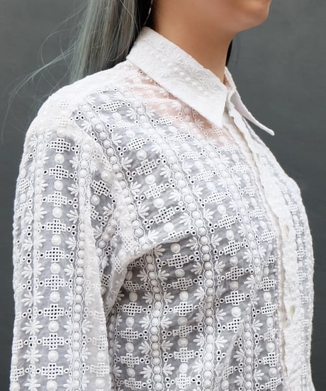 Vintage   See-through Tops